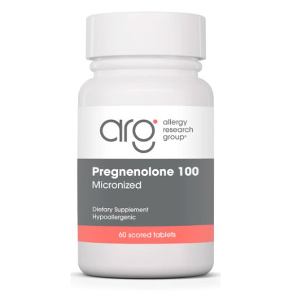 Allergy Research Group Pregnenolone 100mg Micronized Lipid Matrix 60t
