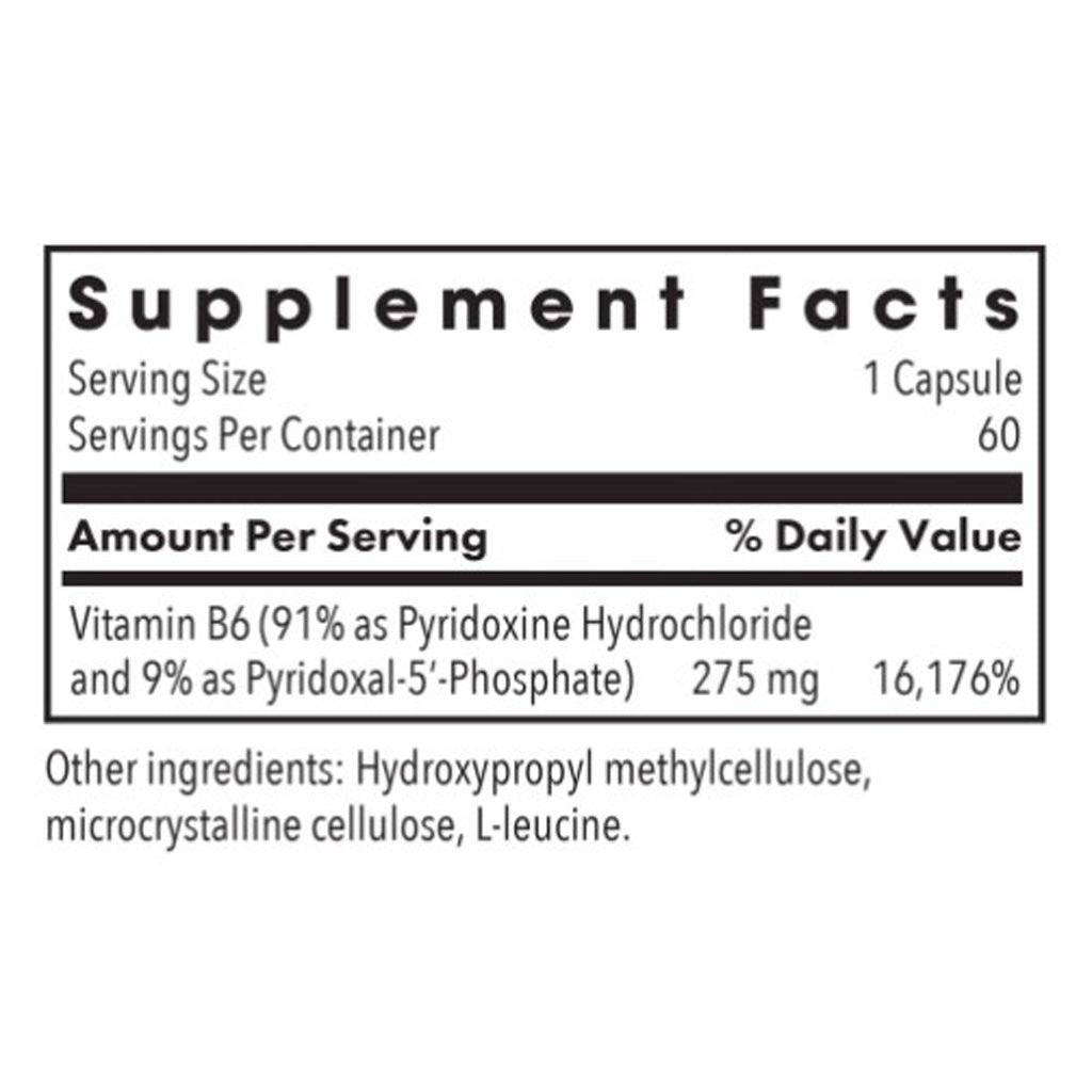 Allergy Research Group Pyridoxine P5P 60c