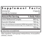Allergy Research Group Quercetin Bioflavonoids 100c
