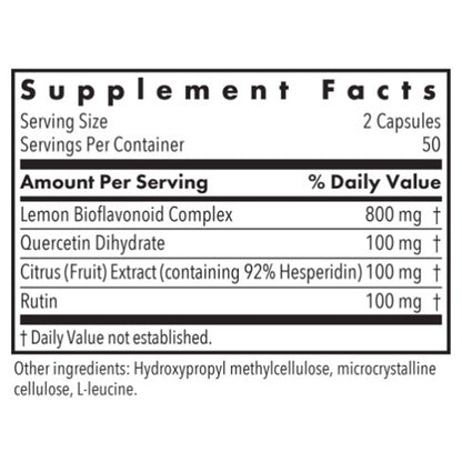 Allergy Research Group Quercetin Bioflavonoids 100c