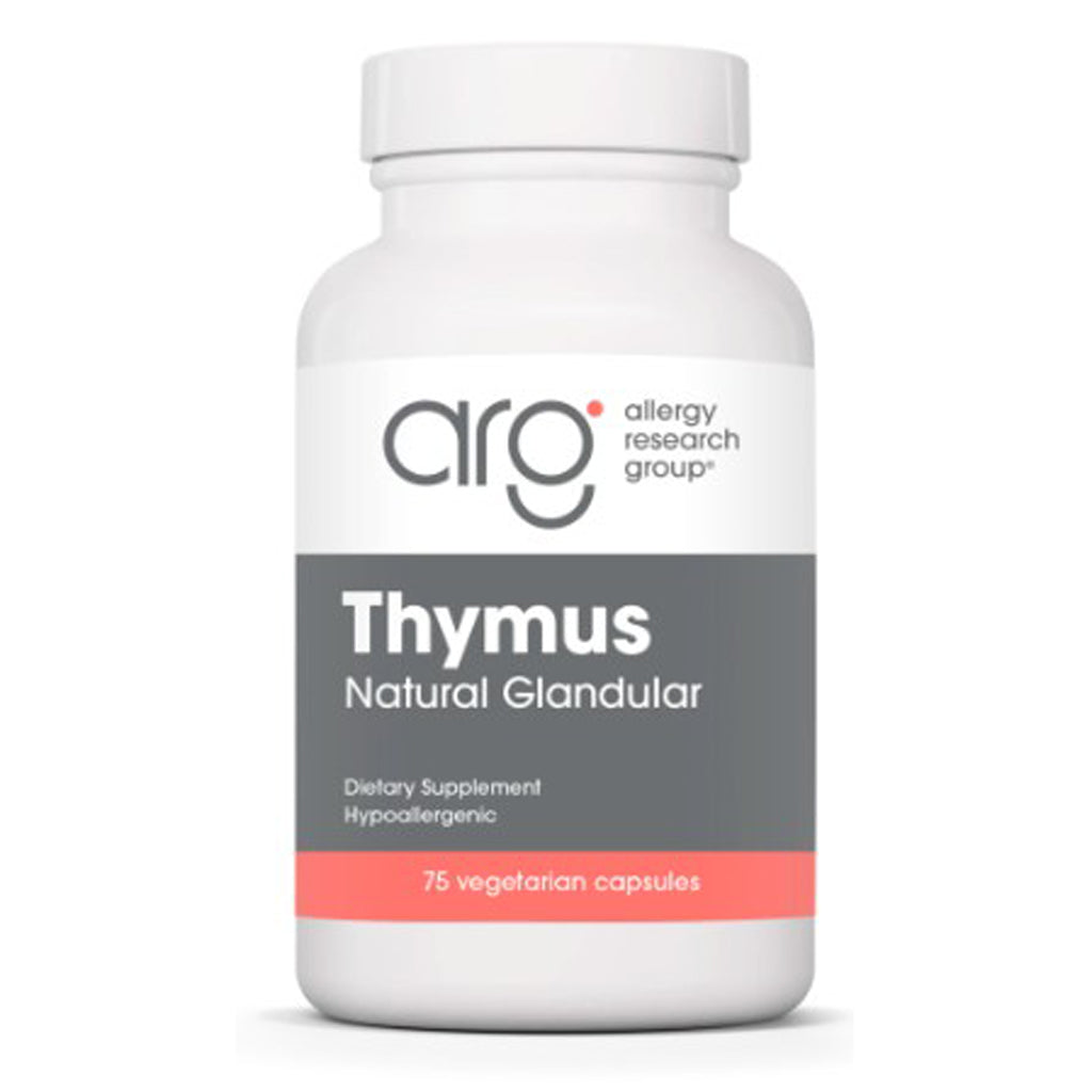 Allergy Research Group Thymus Natural Glandular 75c