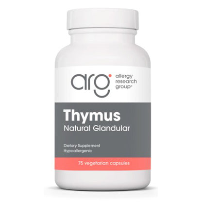 Allergy Research Group Thymus Natural Glandular 75c