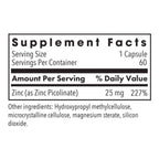 Allergy Research Group Zinc Picolinate 25mg 60 caps
