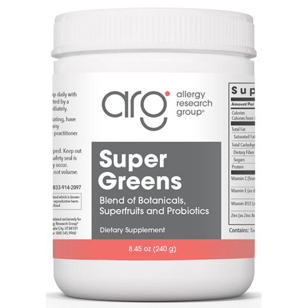 Allergy Research Group Super Greens Powder 8.45 oz