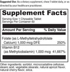 DaVinci Laboratories Active Folate B12 Chewable 60c