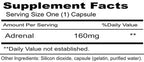 Priority One Adrenal 160 mg 60c