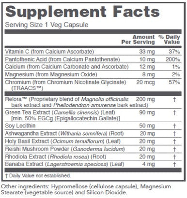 Protocol for Life Balance Adrenal Cortisol Support 90c