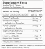 Advanced Nutrition by Zahler AfterMeals 100 Chewable Tablets