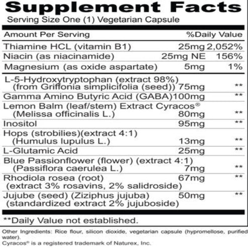 Priority One Anxiety Balance 90c