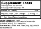 Enzyme Science Apple Cider Vinegar 60c