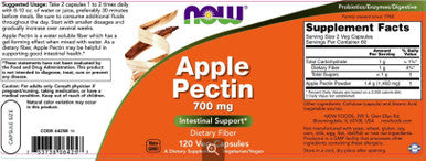 NOW Apple Pectin 700mg 120vc