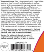 NOW B-12 5000mcg 60 lozenges