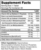 Advanced Nutrition by Zahler B Complex 60t
