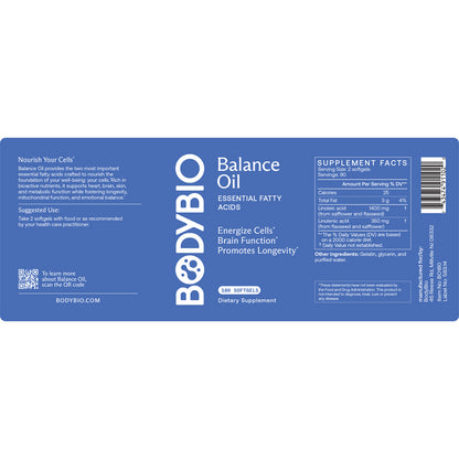 BodyBio Balance Oil 180sg