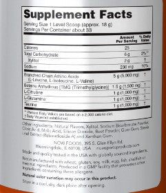 NOW BCAA Big 6 Powder Watermelon 600g.