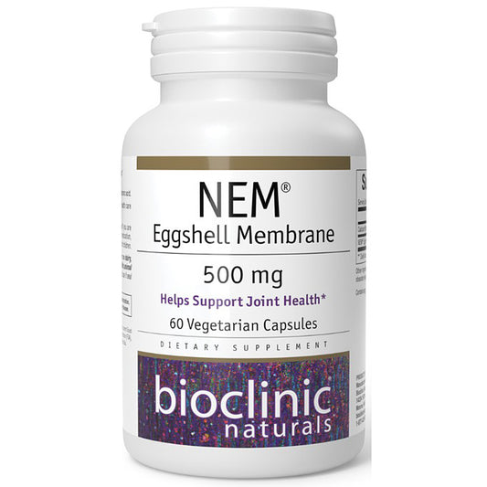 Bioclinic Naturals NEM Eggshell Membrane 500mg 60vc