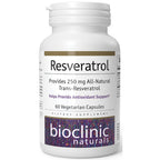 Bioclinic Naturals Resveratrol 60vc