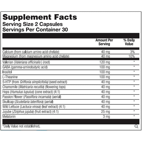 Nutra BioGenesis Sleep Factors 60c