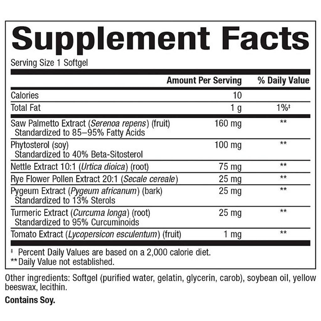 Bioclinic Naturals Ultimate Prostate Support 60sg