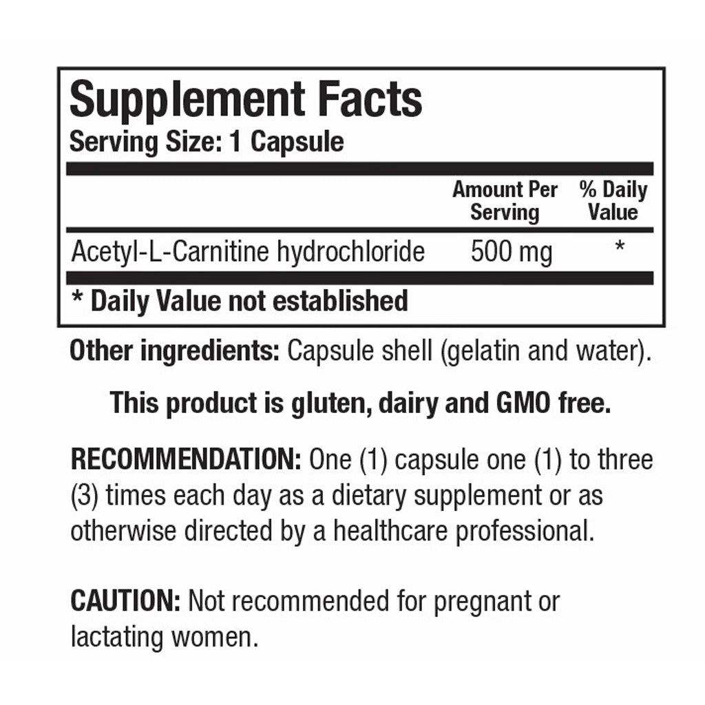 Biotics Research Acetyl-L-Carnitine 90c