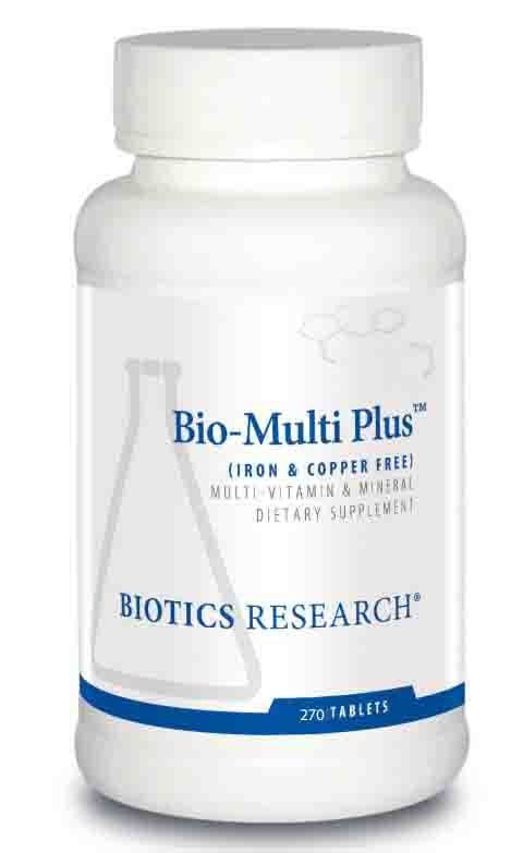 Biotics Research Bio-Multi Plus (Iron & Copper Free) 270t