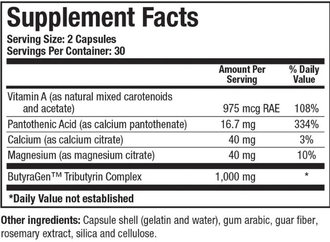 Biotics Research Butyric-Cal-Mag 60c