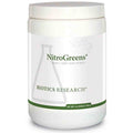 NitroGreens container by Biotics Research on a white background