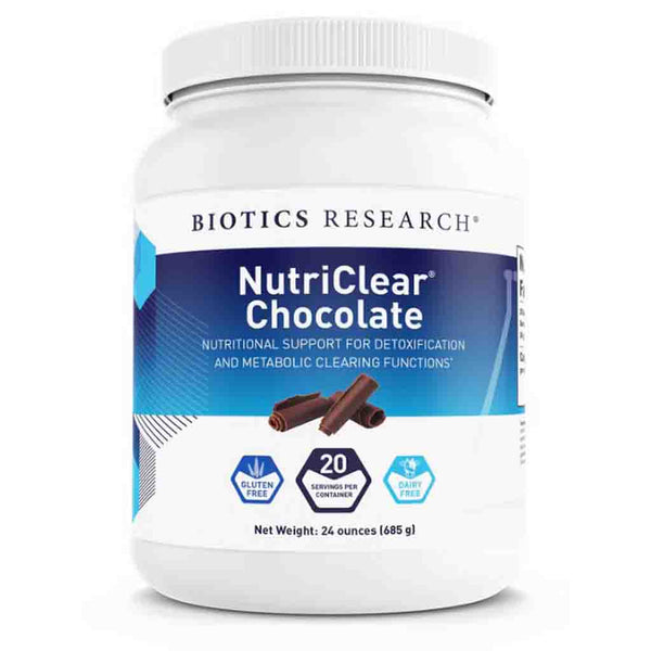 Biotics Research NutriClear Chocolate 24oz