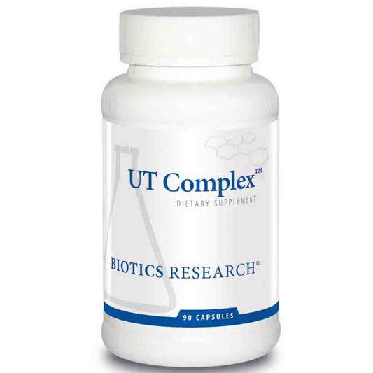 Biotics Research UT Complex dietary supplement bottle on a white background