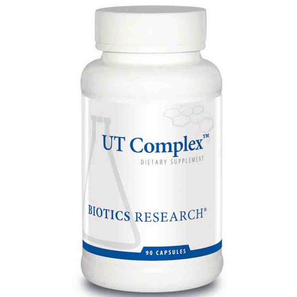 Biotics Research UT Complex dietary supplement bottle on a white background