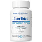 Biotics Research SleepTides sleep support peptides bottle on a white background