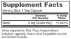 Protocol for Life Balance Biotin 5,000 mcg 90c