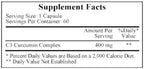 Ecological Formulas C3 Curcumin Complex 60c