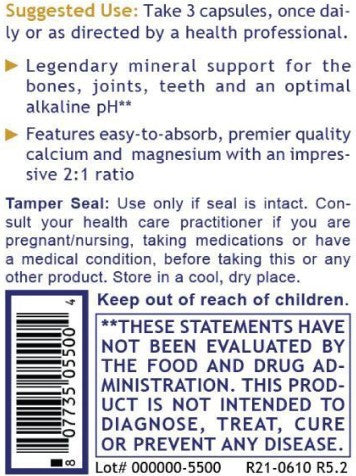 Premier Research Labs Calcium Magnesium Plus 300c