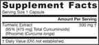 Jarrow Formulas Curcumin 95 120vc