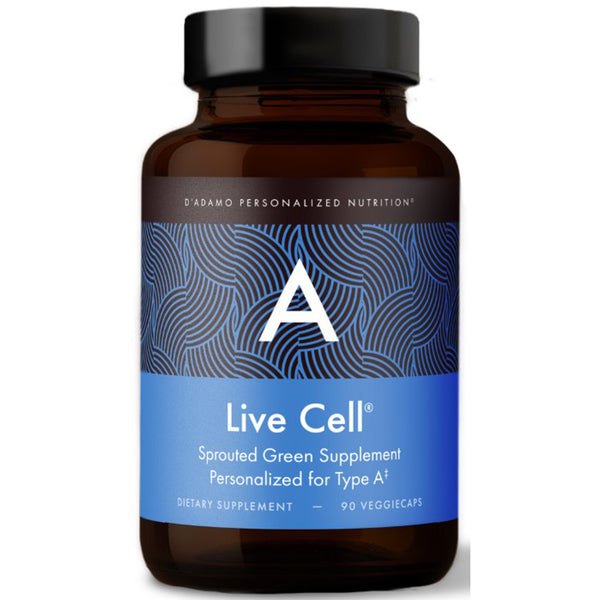 D'Adamo Personalized Nutrition Live Cell Sprouted Greens (Type A) 60c