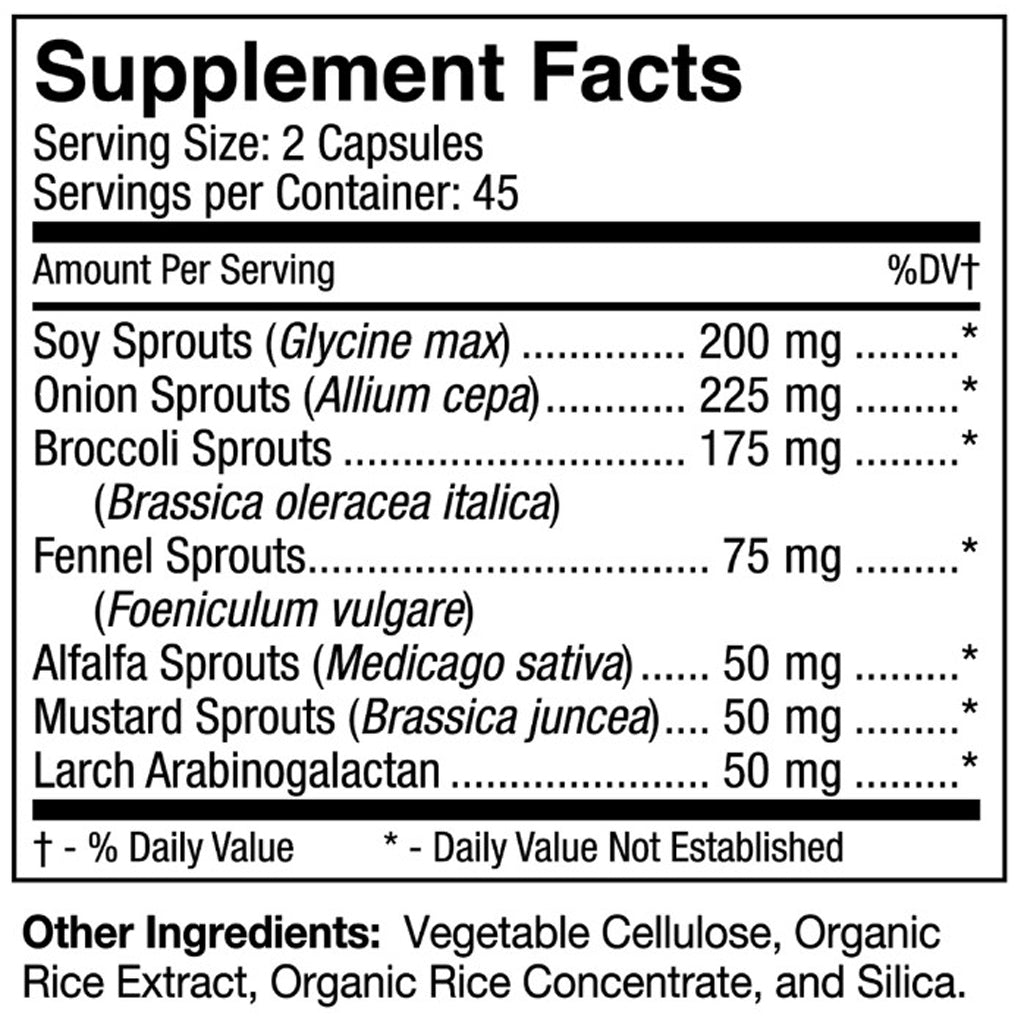 D'Adamo Personalized Nutrition Live Cell Sprouted Greens (Type A) 60c