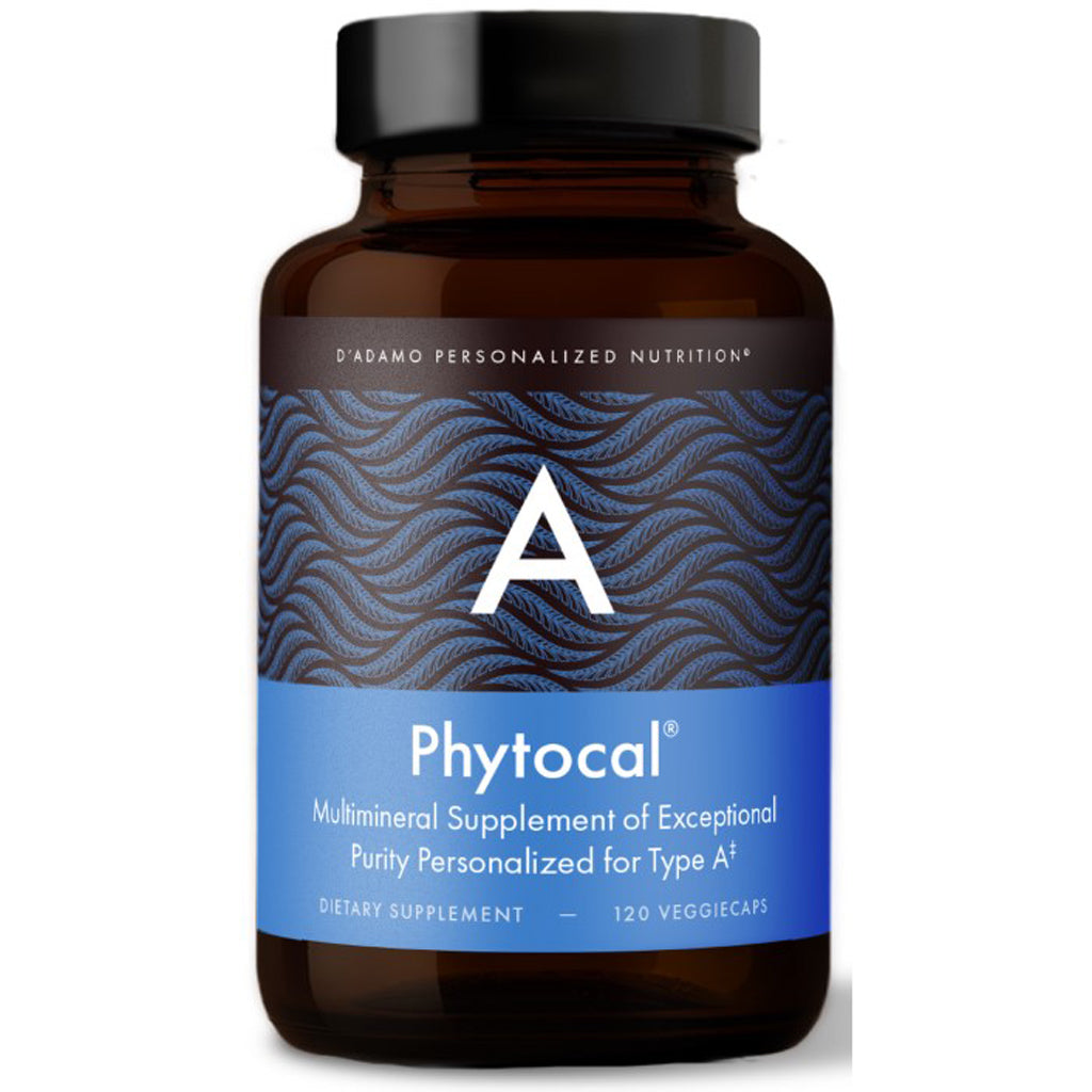 D'Adamo Personalized Nutrition Phytocal Multimineral (Type A) 120c