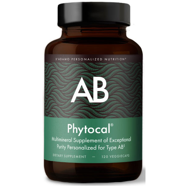 D'Adamo Personalized Nutrition Phytocal Multimineral (Type AB) 120c