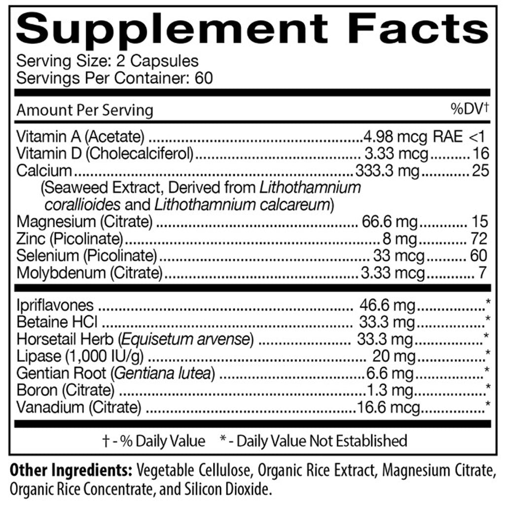 D'Adamo Personalized Nutrition Phytocal Multimineral (Type A) 120c