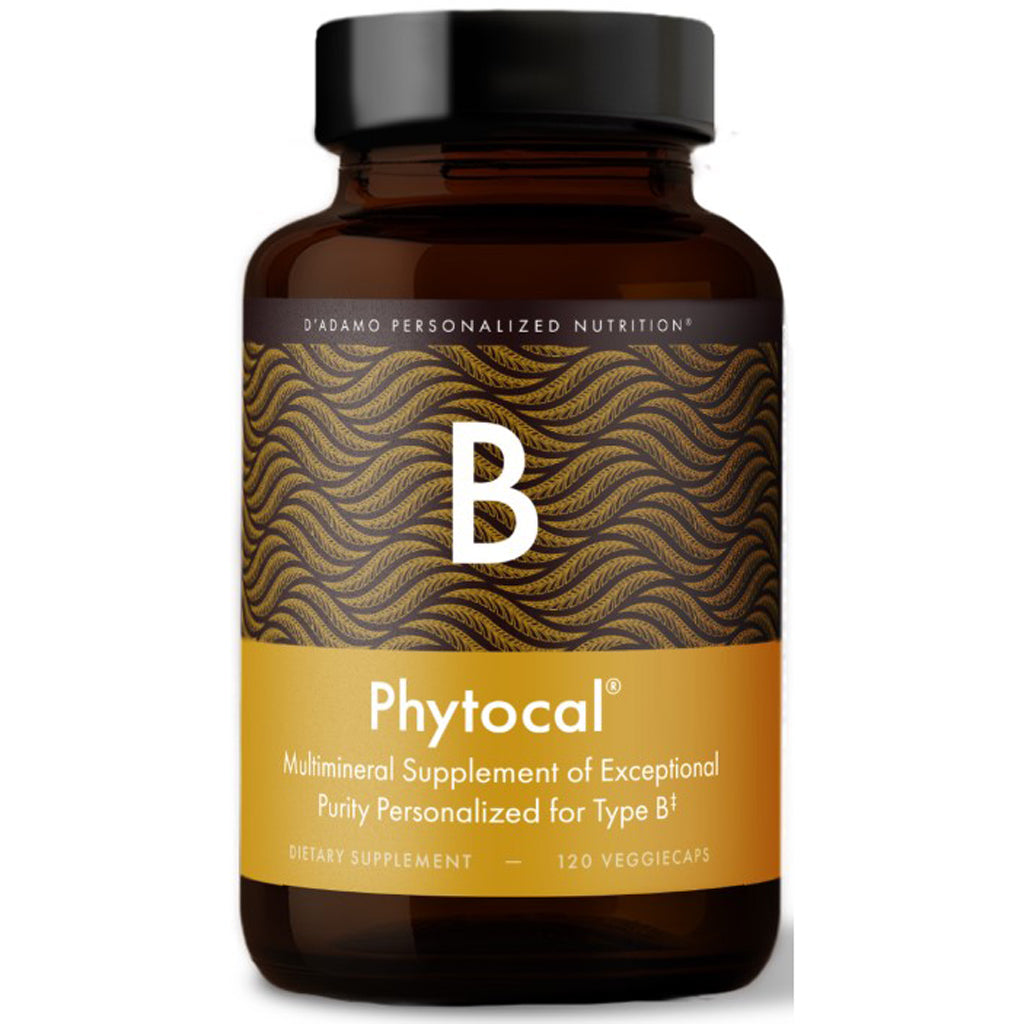 D'Adamo Personalized Nutrition Phytocal Multimineral (Type B) 120c