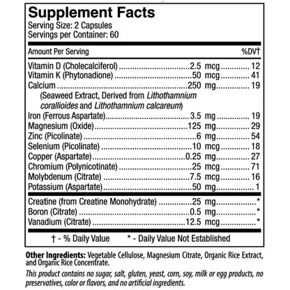 D'Adamo Personalized Nutrition Phytocal Multimineral (Type B) 120c