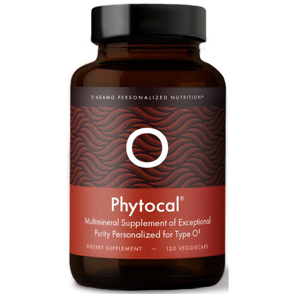 D'Adamo Personalized Nutrition Phytocal Multimineral (Type O) 120c