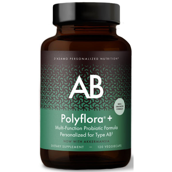 D'Adamo Personalized Nutrition Polyflora Probiotic (Type AB) 120c