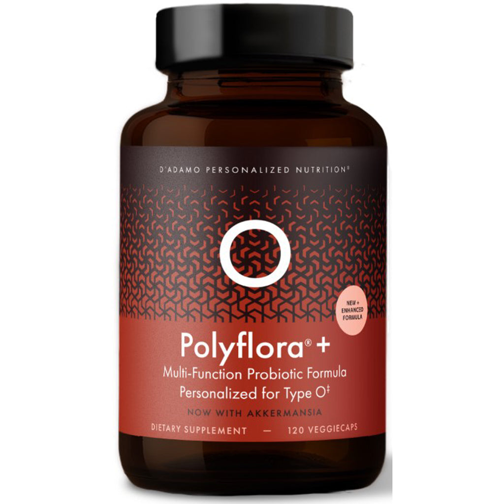D'Adamo Personalized Nutrition Polyflora Probiotic (Type O) 120c