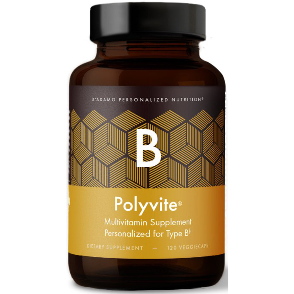 D'Adamo Personalized Nutrition Polyvite Multivitamin (Blood Type B)  120c