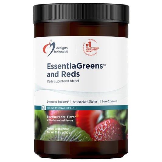 EssentiaGreens and Reds Powder (Strawberry/Kiwi) 10.9 oz