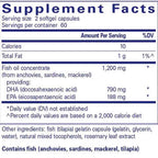Pure Encapsulations DHA Ultimate 120sg