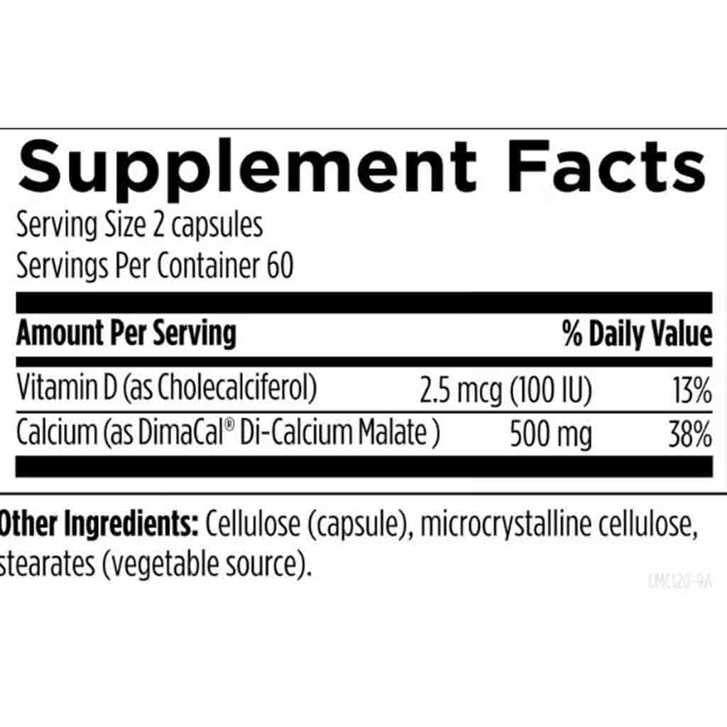 Calcium Malate 120vc