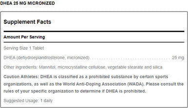 Douglas Laboratories DHEA 25mg Dissolvable 60T